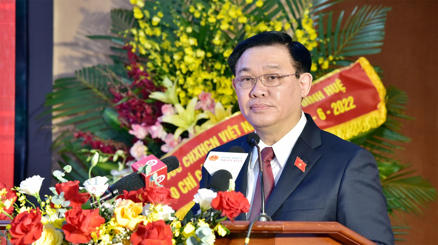Chủ tịch Quốc hội Vương Đình Huệ: Báo Đại biểu Nhân dân ngày càng phát triển 