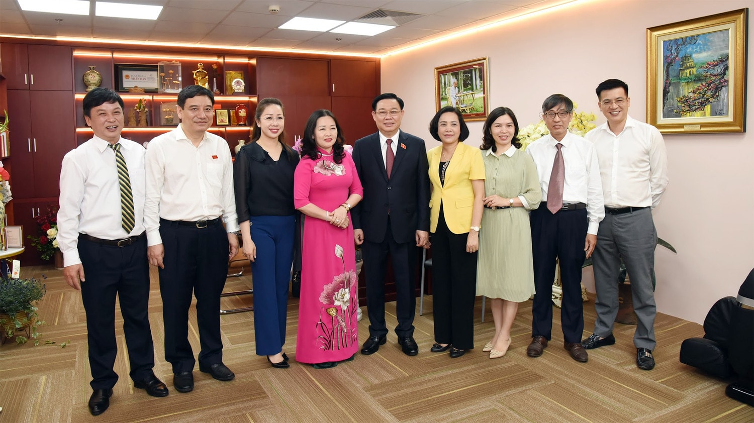 Một số hình ảnh Chủ tịch Quốc hội Vương Đình Huệ đến thăm báo Đại biểu Nhân dân và dự Lễ kỷ niệm 97 năm Ngày Báo chí Cách mạng Việt Nam (21.6.1925-21.6.2022)