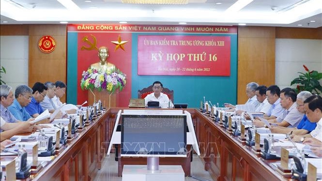 Ủy ban Kiểm tra Trung ương họp kỳ thứ 16 -0