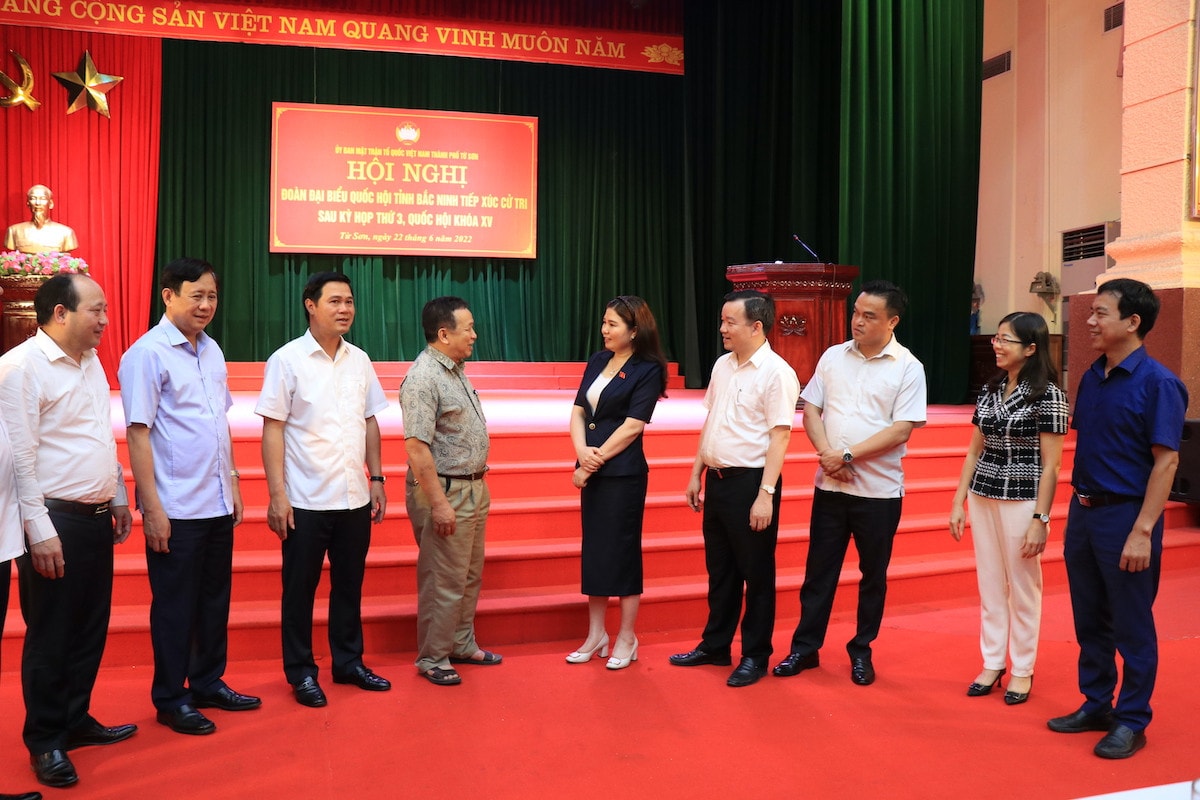 Cử tri Bắc Ninh kiến nghị nhiều vấn đề đời sống, xã hội ,Cử tri Bắc Ninh kiến nghị nhiều vấn đề đời sống, xã hội