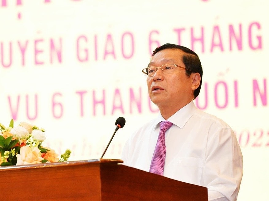 Hội nghị toàn quốc sơ kết công tác tuyên giáo 6 tháng đầu năm, triển khai nhiệm vụ 6 tháng cuối năm 2022 -0