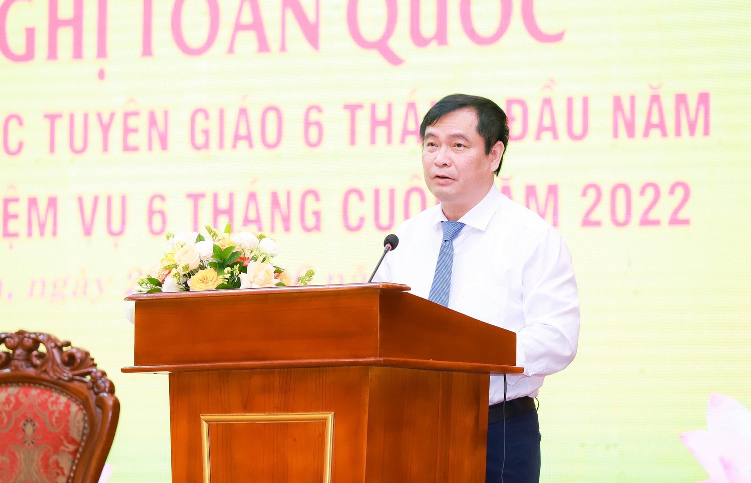 Hội nghị toàn quốc sơ kết công tác tuyên giáo 6 tháng đầu năm, triển khai nhiệm vụ 6 tháng cuối năm 2022 -0