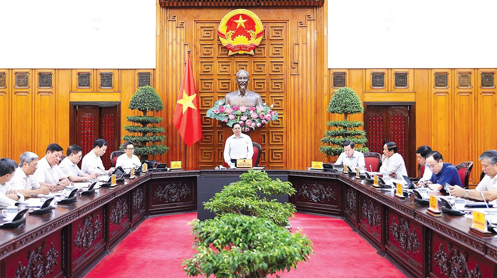 Thủ tướng Phạm Minh Chính chủ trì họp về cung ứng thuốc, vật tư y tế và các giải pháp bảo đảm nguồn nhân lực ngành y tế -0