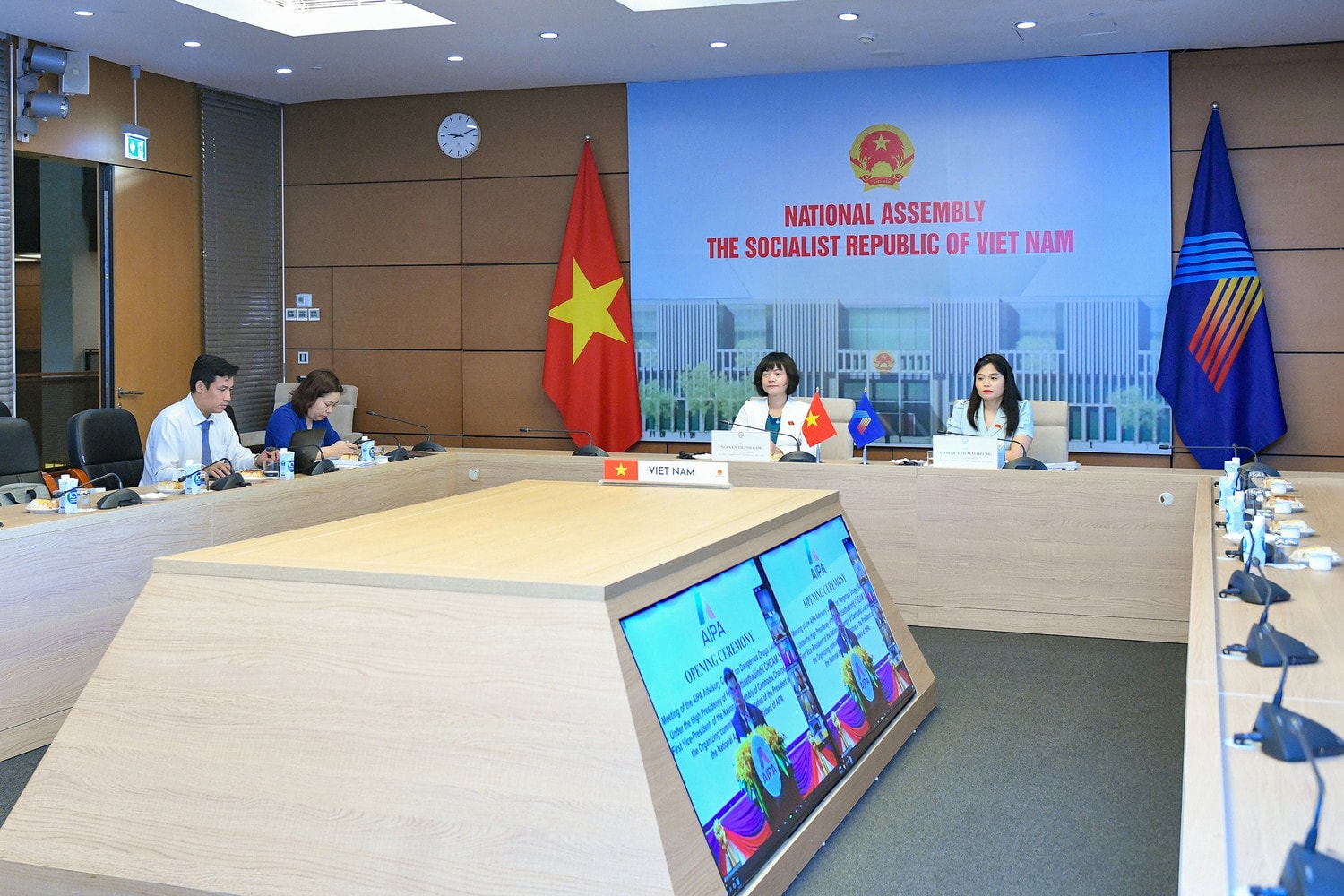 toàn cảnh hội nghị - ảnh: Thanh Chi 