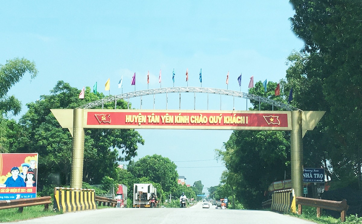 Phê duyệt nhiệm vụ điều chỉnh Quy hoạch xây dựng vùng huyện Tân Yên -0