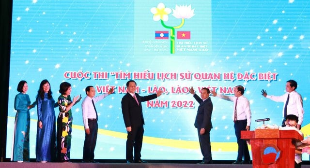 Trên 5.800 người dự thi tuần hai Cuộc thi tìm hiểu lịch sử quan hệ đặc biệt Việt Nam - Lào -0