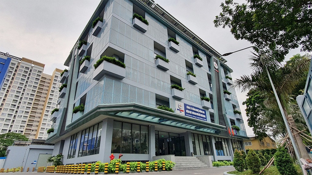 Tổng công ty Điện lực TP. Hồ Chí Minh có tòa nhà xanh -1