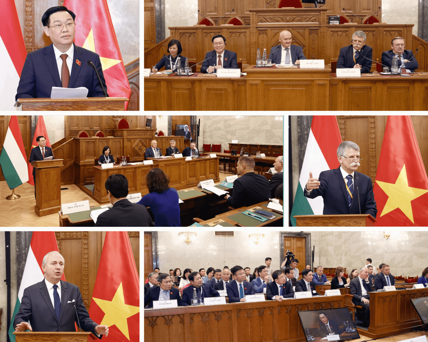 Hơn 60 giờ của Chủ tịch Quốc hội Vương Đình Huệ tại Hungary -0