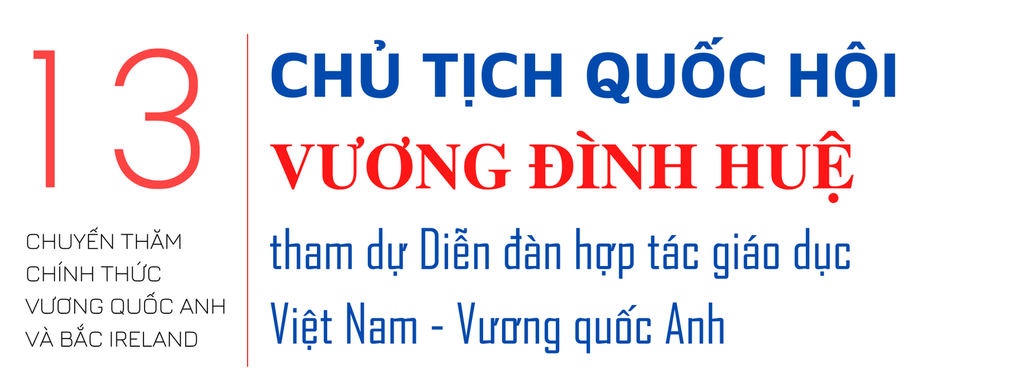Chủ tịch Quốc hội Vương Đình Huệ và 16 sự kiện trong 48 giờ tại Vương quốc Anh và Bắc Ireland -0