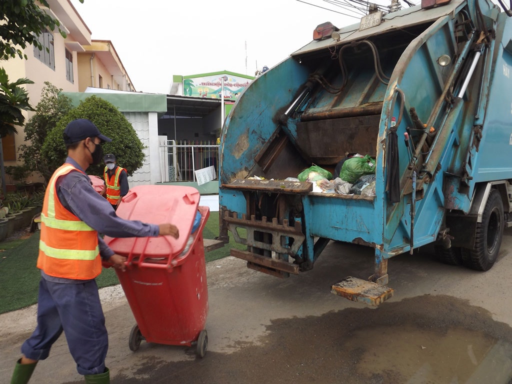 Ứng dụng công nghệ nhằm hạn chế bất cập trong thu gom chất thải. Nguồn: ITN