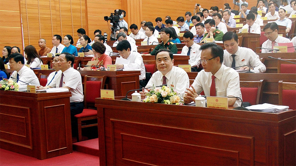 Phó Chủ tịch Thường trực Quốc hội Trần Thanh Mẫn dự Kỳ họp thứ Tám, Hội đồng Nhân dân tỉnh Hưng Yên -3