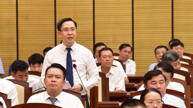 Đại biểu Vũ Ngọc Anh chất vấn tại kỳ họp