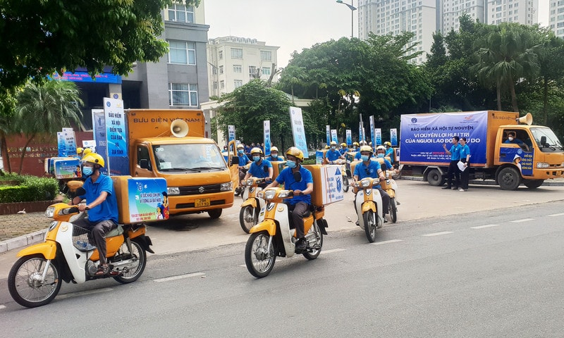 Hà Nội ra quân tuyên truyền người dân tham gia bảo hiểm y tế, bảo hiểm xã hội -0