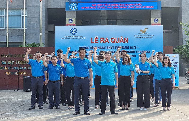 Hà Nội ra quân tuyên truyền người dân tham gia bảo hiểm y tế, bảo hiểm xã hội -0
