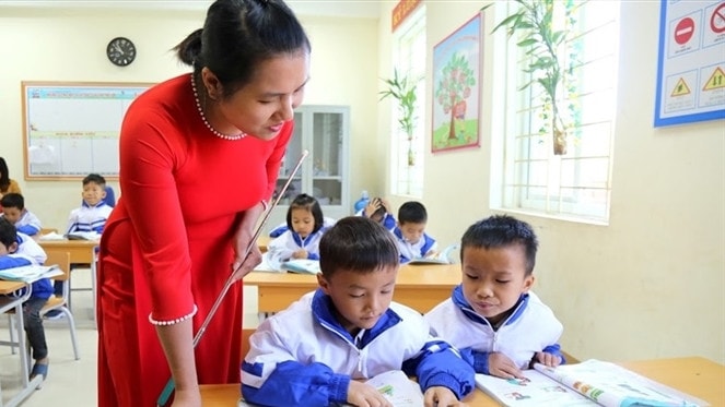Khai thác, mở rộng vốn từ trong giờ học tiếng Việt góp phần bồi đắp tình yêu văn chương cho học sinh - Ảnh: Đỗ Sơn
