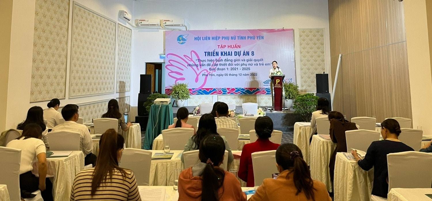 Phú Yên: tập huấn triển khai thực hiện Dự án 8 -0