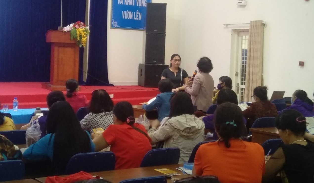 Tuyên truyền, vận động hội viên phụ nữ tham gia BHXH -0
