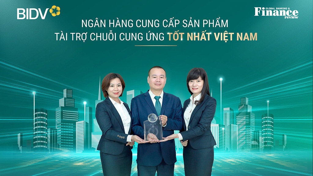 Ngân hàng BIDV nhận 2 giải thưởng quốc tế của Tạp chí GBAF -1