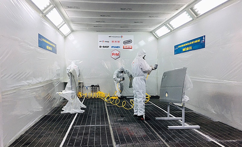 Nghề sơn ô tô tiếp cận công nghệ quốc tế -0