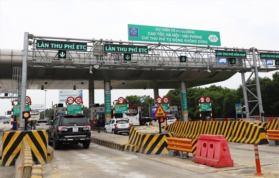 Từ ngày 1.8, chỉ thu phí không dừng trên các tuyến cao tốc -0