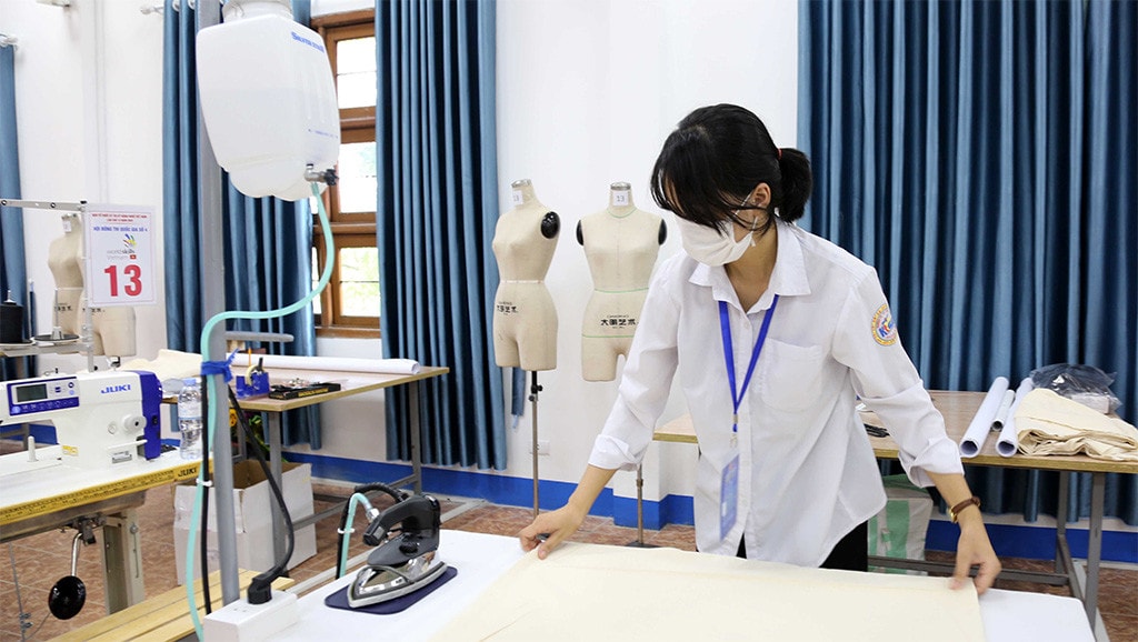 Khai mạc Kỳ thi Kỹ năng nghề quốc gia - nghề Công nghệ thời trang