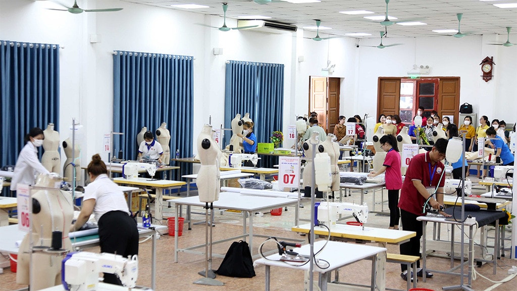 Khai mạc Kỳ thi Kỹ năng nghề quốc gia - nghề Công nghệ thời trang