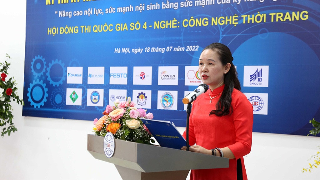 Khai mạc Kỳ thi Kỹ năng nghề quốc gia - nghề Công nghệ thời trang