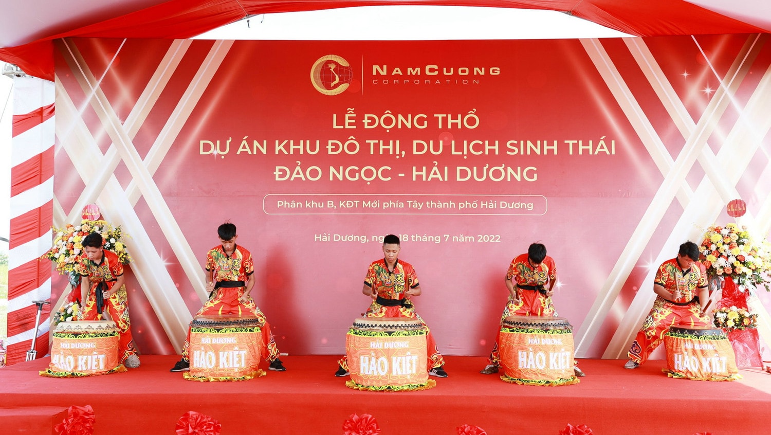 Động thổ Dự án Khu đô thị, du lịch sinh thái Đảo Ngọc – Hải Dương -2