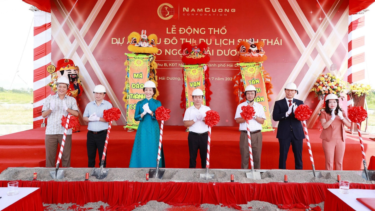 Động thổ Dự án Khu đô thị, du lịch sinh thái Đảo Ngọc – Hải Dương -0