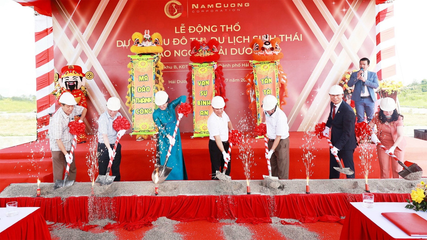 Động thổ Dự án Khu đô thị, du lịch sinh thái Đảo Ngọc – Hải Dương -5