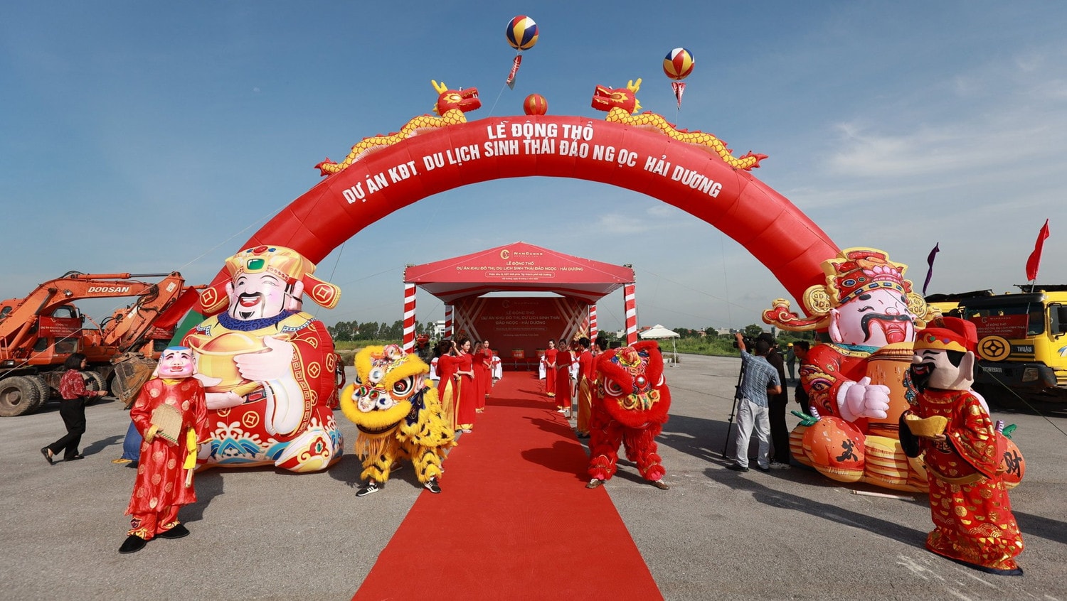 Động thổ Dự án Khu đô thị, du lịch sinh thái Đảo Ngọc – Hải Dương -3