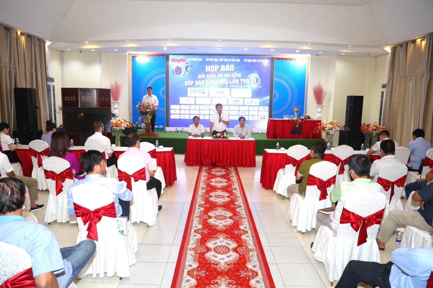 Đồng Nai: Họp báo Giải bóng đá nhi đồng-Cúp Báo Đồng Nai lần thứ XVIII năm 2022 -0