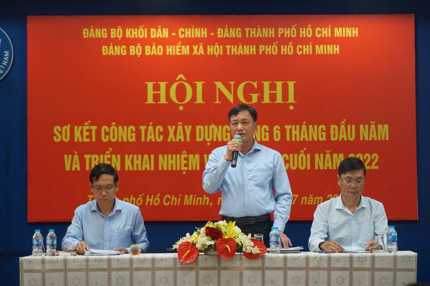 Sơ kết Công tác Đảng 6 tháng đầu năm, triển khai nhiệm vụ công tác 6 tháng cuối năm 2022 -0