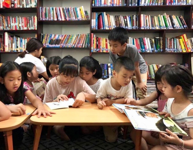 Nhiều thư viện, không gian đọc được mở ra phục vụ cộng đồng - Ảnh: hanoimoi.com.vn
