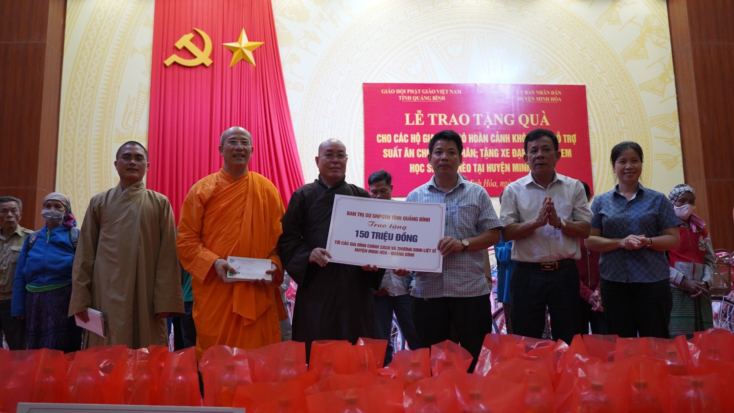 Ban Trị sự Giáo hội phật giáo tỉnh Quảng Bình tổ chức các hoạt động nhân ngày Thương binh, liệt sỹ 27.7 -0