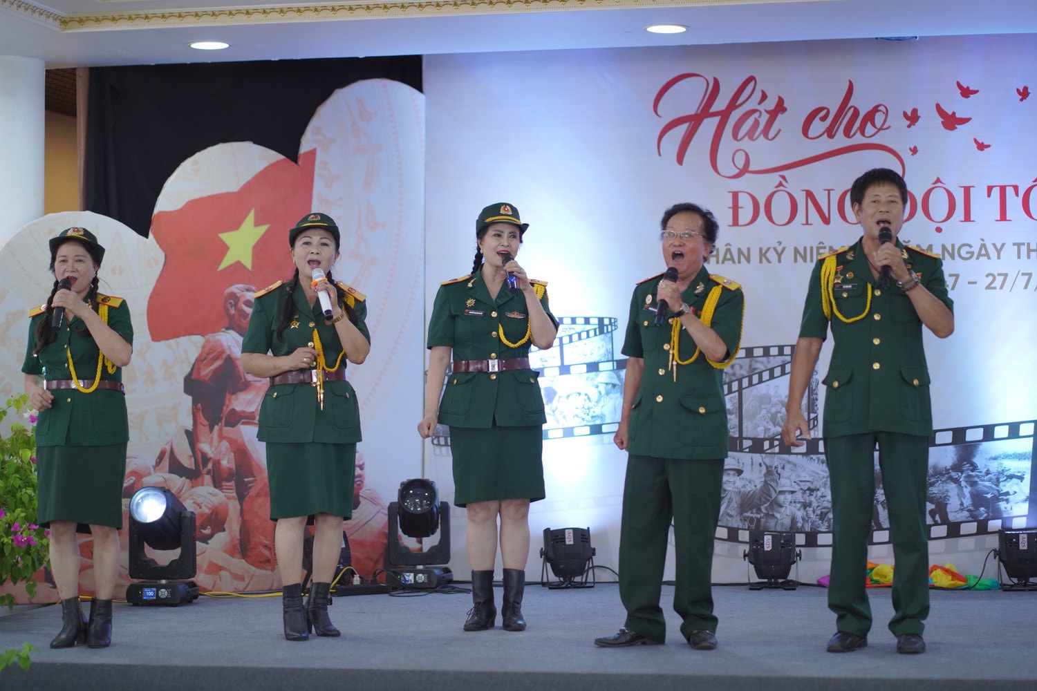 Linh nghiêm lễ tri ân, cầu siêu anh linh các Anh hùng liệt sĩ tại chùa Ba Vàng -0