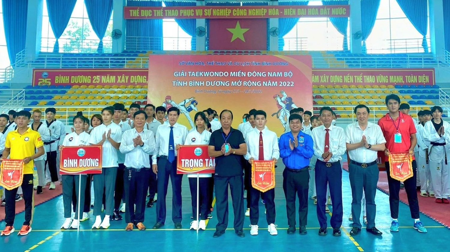 Khai mạc Giải Taekwondo miền Đông Nam bộ tỉnh Bình Dương mở rộng năm 2022 -0