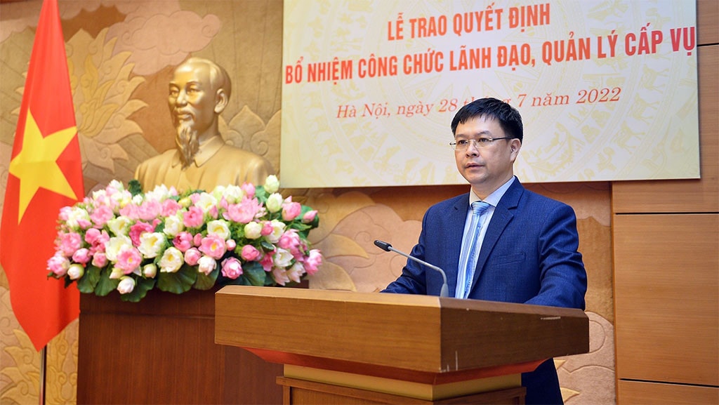 Văn phòng Quốc hội trao quyết định bổ nhiệm công chức lãnh đạo, quản lý cấp Vụ -0
