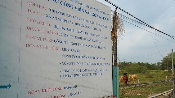 Dự án Safari Củ Chi – hoang hóa đến bao giờ? -0