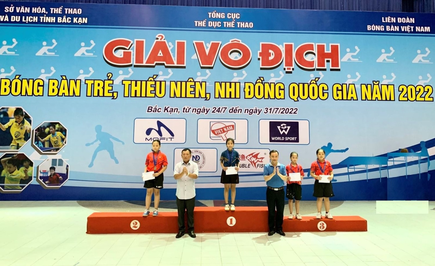 Bình Dương: Giành 6 huy chương tại Giải vô địch bóng bàn trẻ Quốc gia 2022 -0