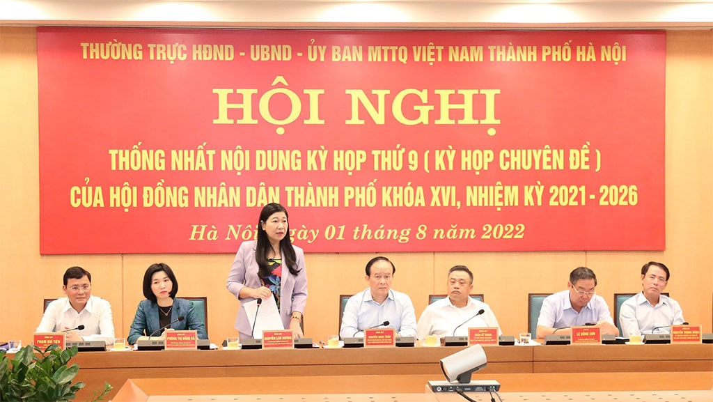 Hà Nội thống nhất nội dung Kỳ họp thứ 9, HĐND thành phố Khóa XVI -0