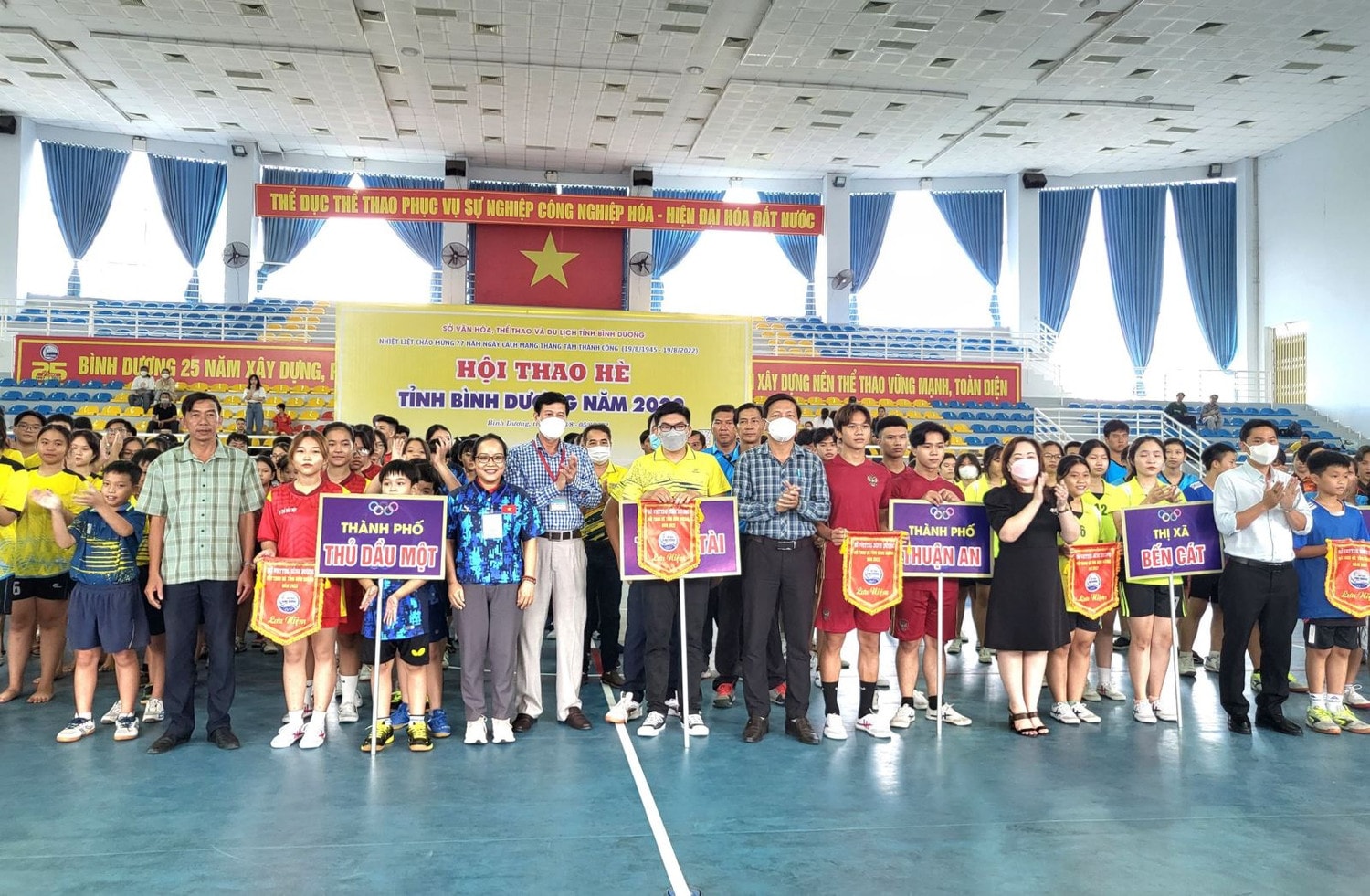 Khai mạc Hội thao hè tỉnh Bình Dương năm 2022 -0