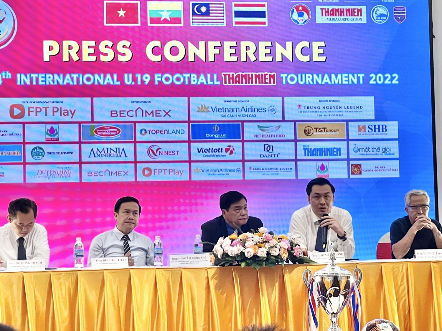 Họp báo giải Bóng đá U19 Quốc tế Thanh niên lần thứ 4 năm 2022 -0