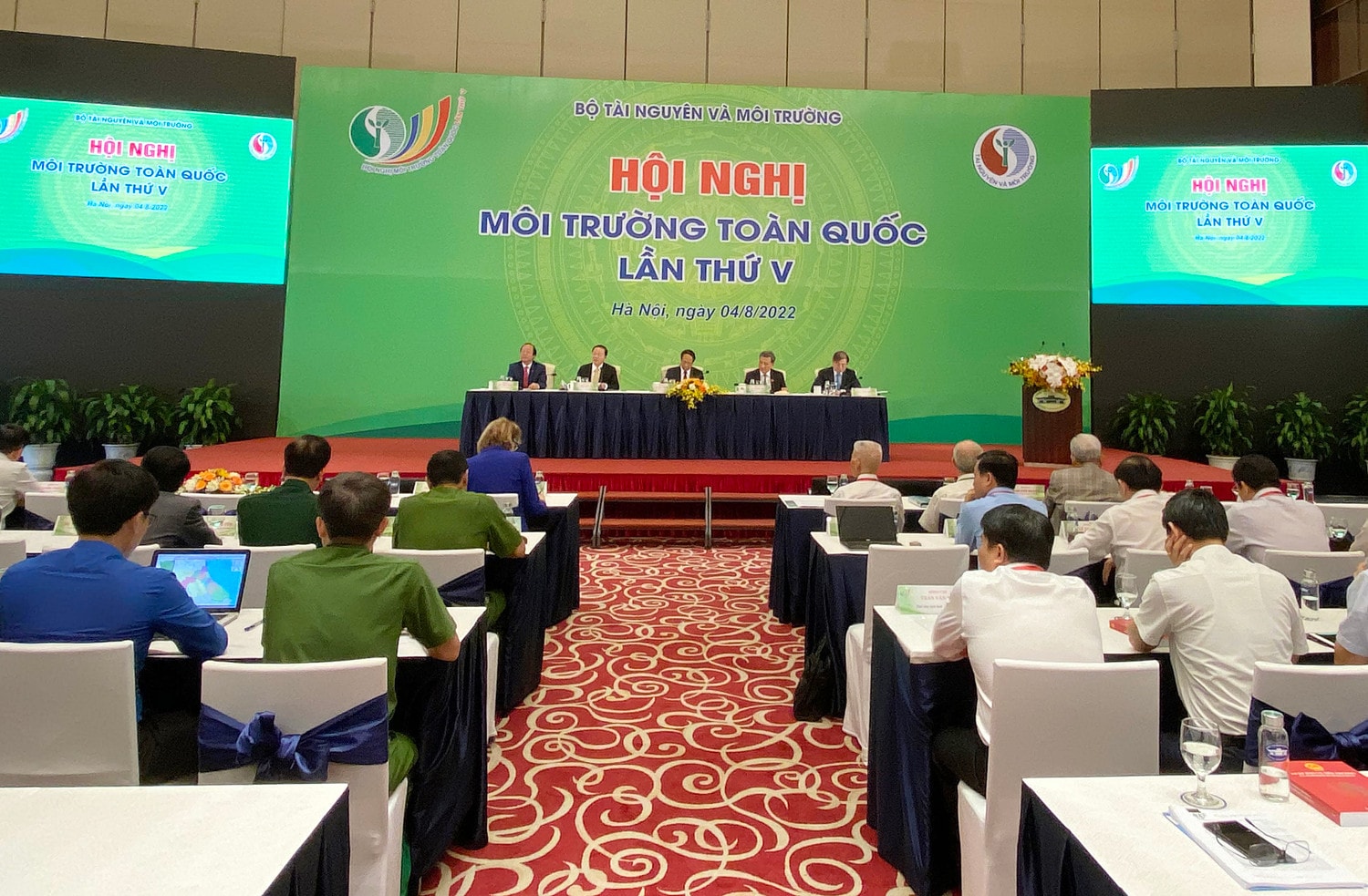 Toàn cảnh Hội nghị môi trường toàn quốc lần thứ V