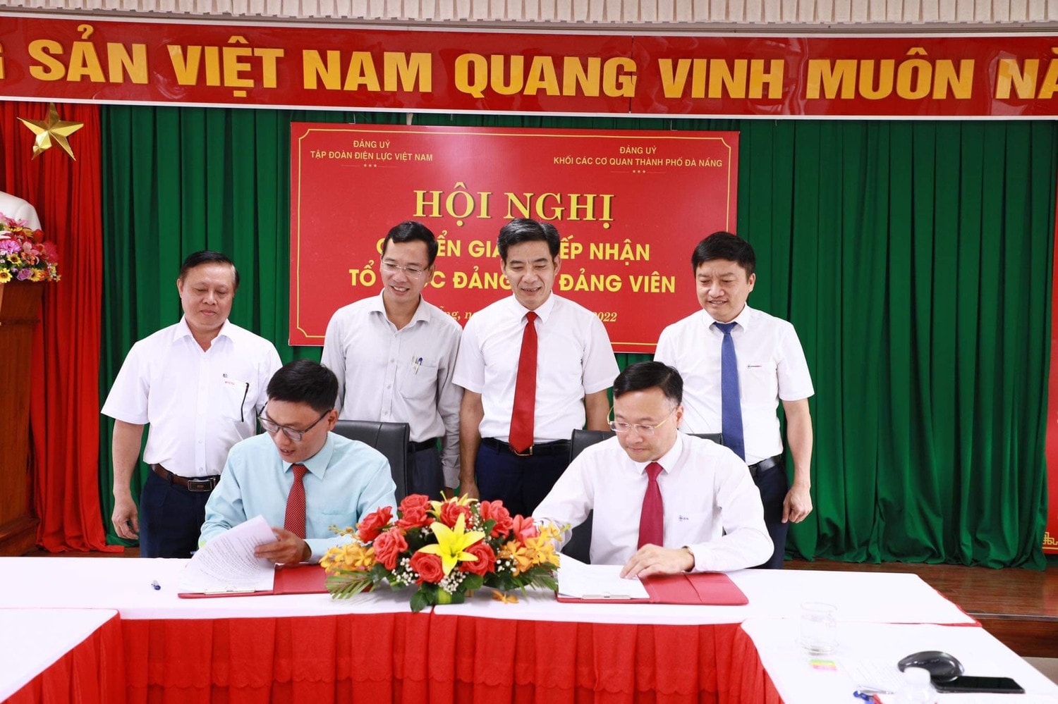 Đảng bộ Công ty Thủy điện Sông Tranh được chuyển giao về trực thuộc Đảng bộ Tổng công ty Phát điện 1 -0