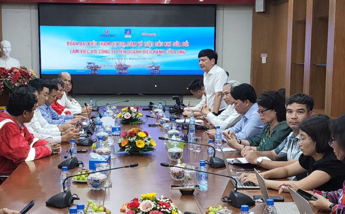 Tạo đột phá về cơ chế, thúc đẩy sự phát triển của PVEP, Cửu Long JOC -0