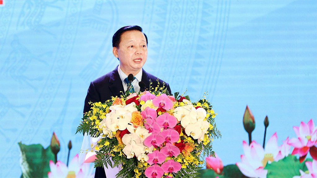 BÀI PHÁT BIỂU CỦA BỘ TRƯỞNG TRẦN HỒNG HÀ Tại LỄ KỶ NIỆM 20 NĂM THÀNH LẬP BỘ TÀI NGUYÊN VÀ MÔI TRƯỜNG -4