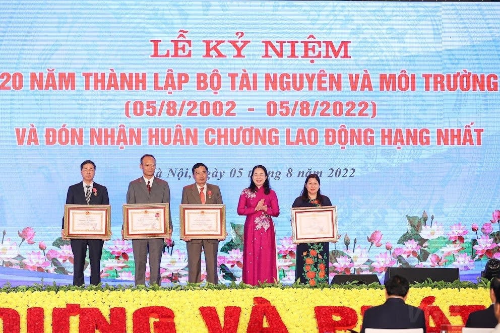 Thủ tướng Chính phủ Phạm Minh Chính dự Lễ kỷ niệm 20 năm thành lập Bộ Tài nguyên và Môi trường -0