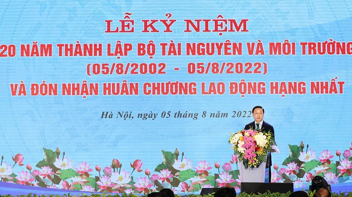 Thủ tướng Chính phủ Phạm Minh Chính dự Lễ kỷ niệm 20 năm thành lập Bộ Tài nguyên và Môi trường -0
