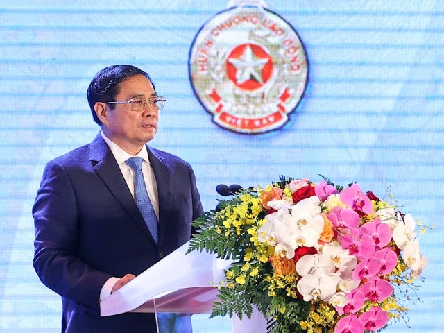 Thủ tướng Chính phủ Phạm Minh Chính dự Lễ kỷ niệm 20 năm thành lập Bộ Tài nguyên và Môi trường -0